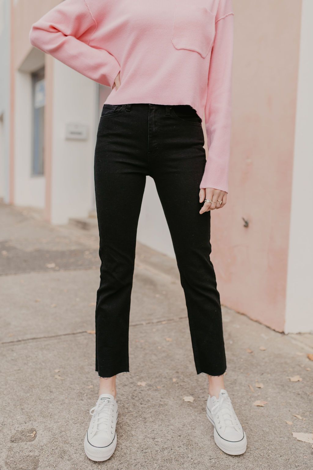 Abigail Black Demi Flare Jeans